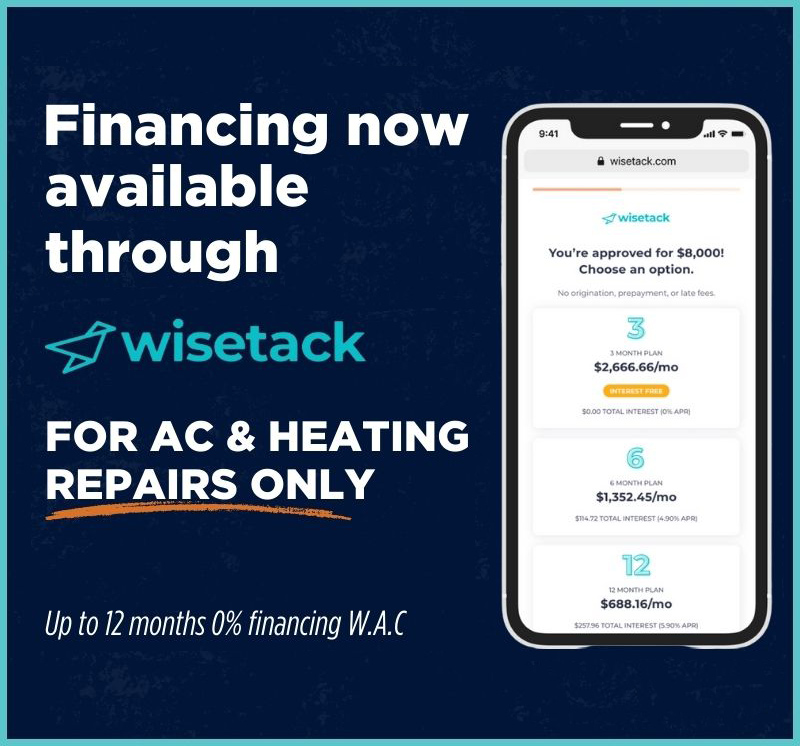 Financing Available Through Wisetack
